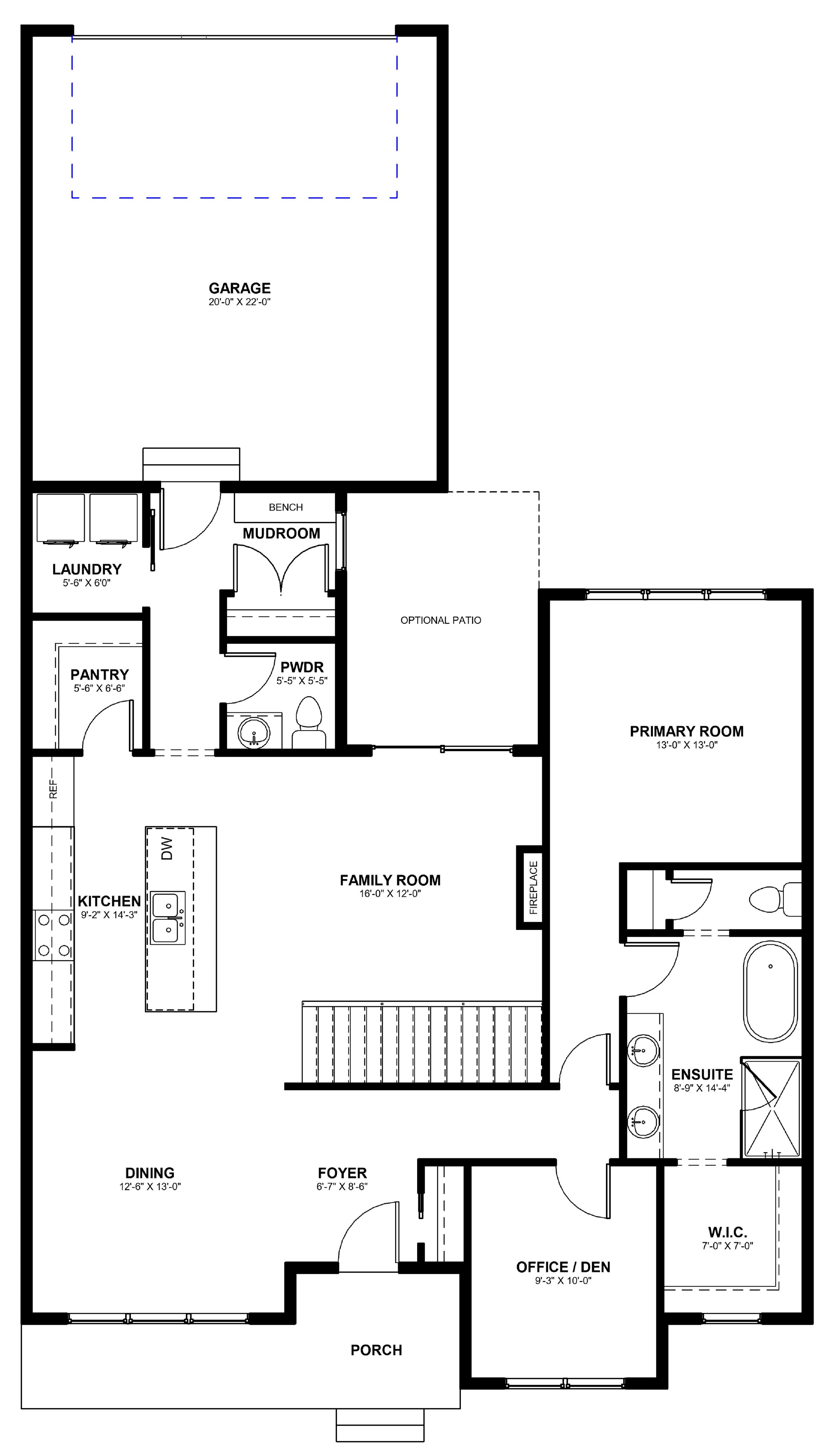 1 Bed + 1 Den