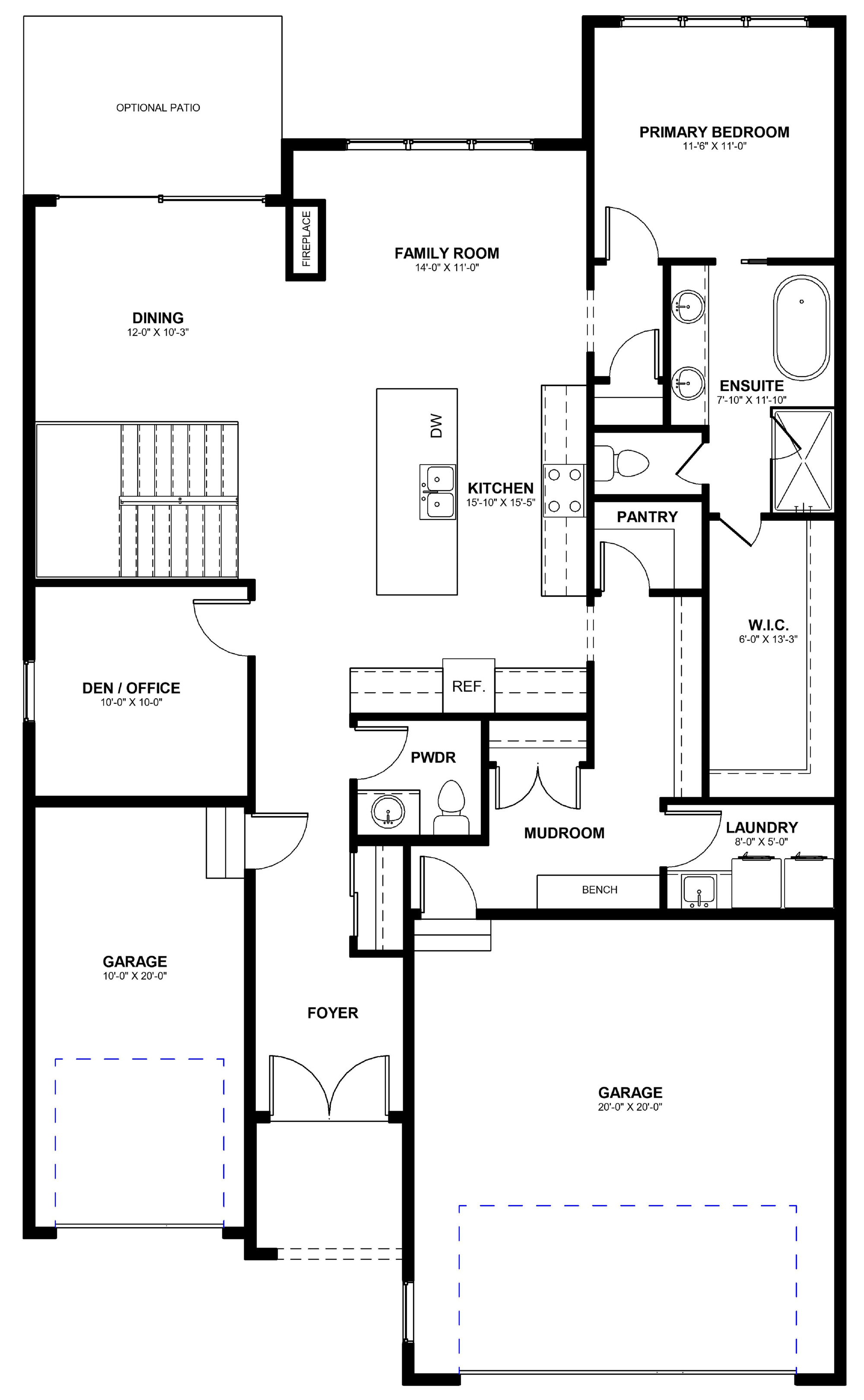 1 Bed + 1 Den