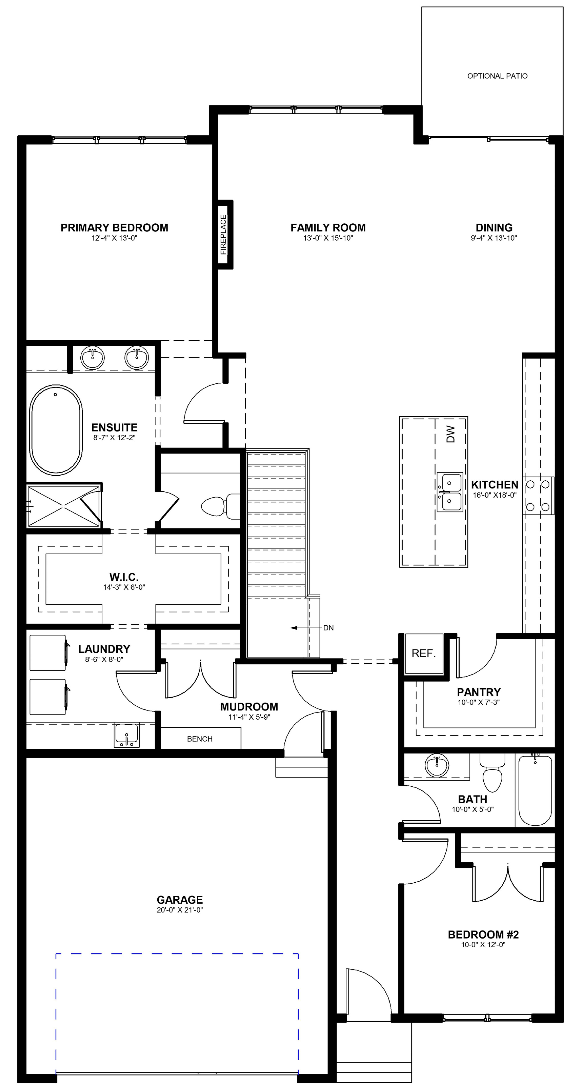 2 Bed