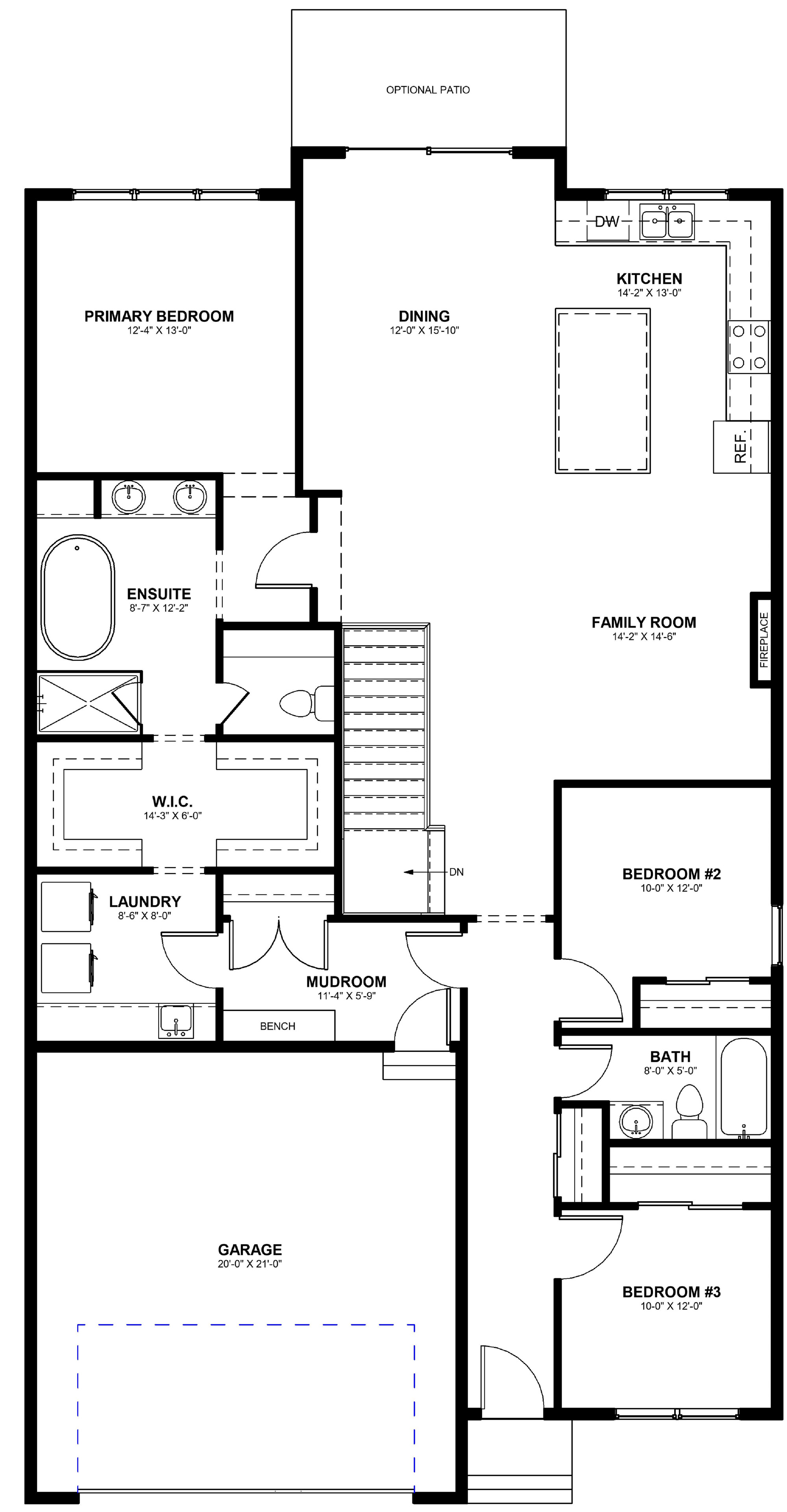 3 Bed