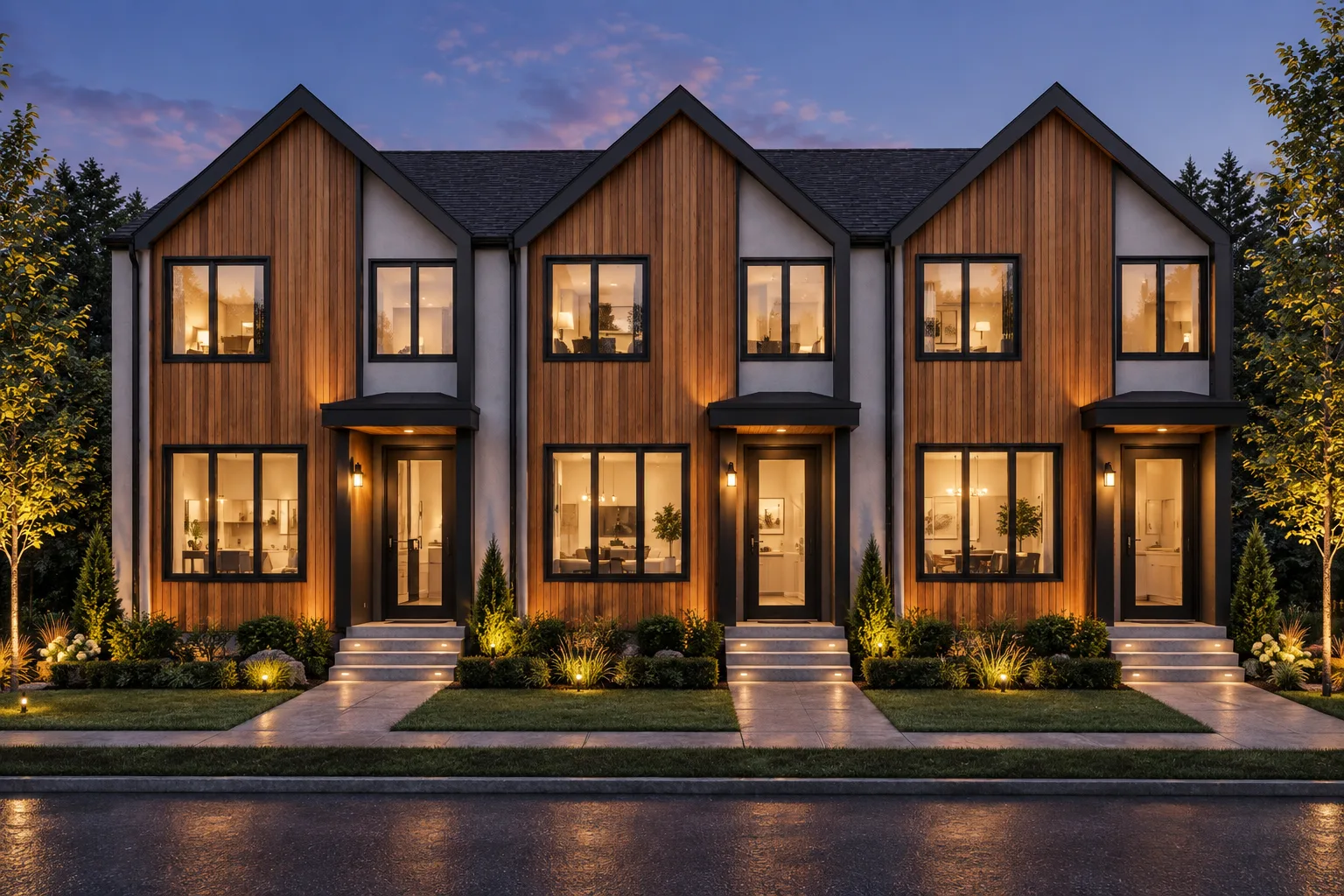 6 Luxury Residential Units render